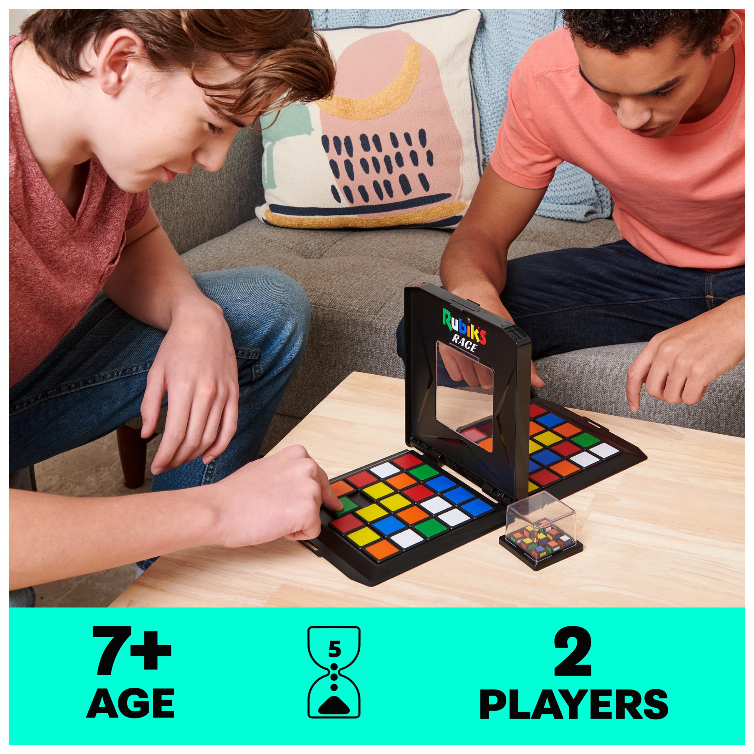 Foto 3 pulgar | Juego De Mesa Rubik's Race Classic Strategy Desde Hace Más De 7 Años - Venta Internacional.