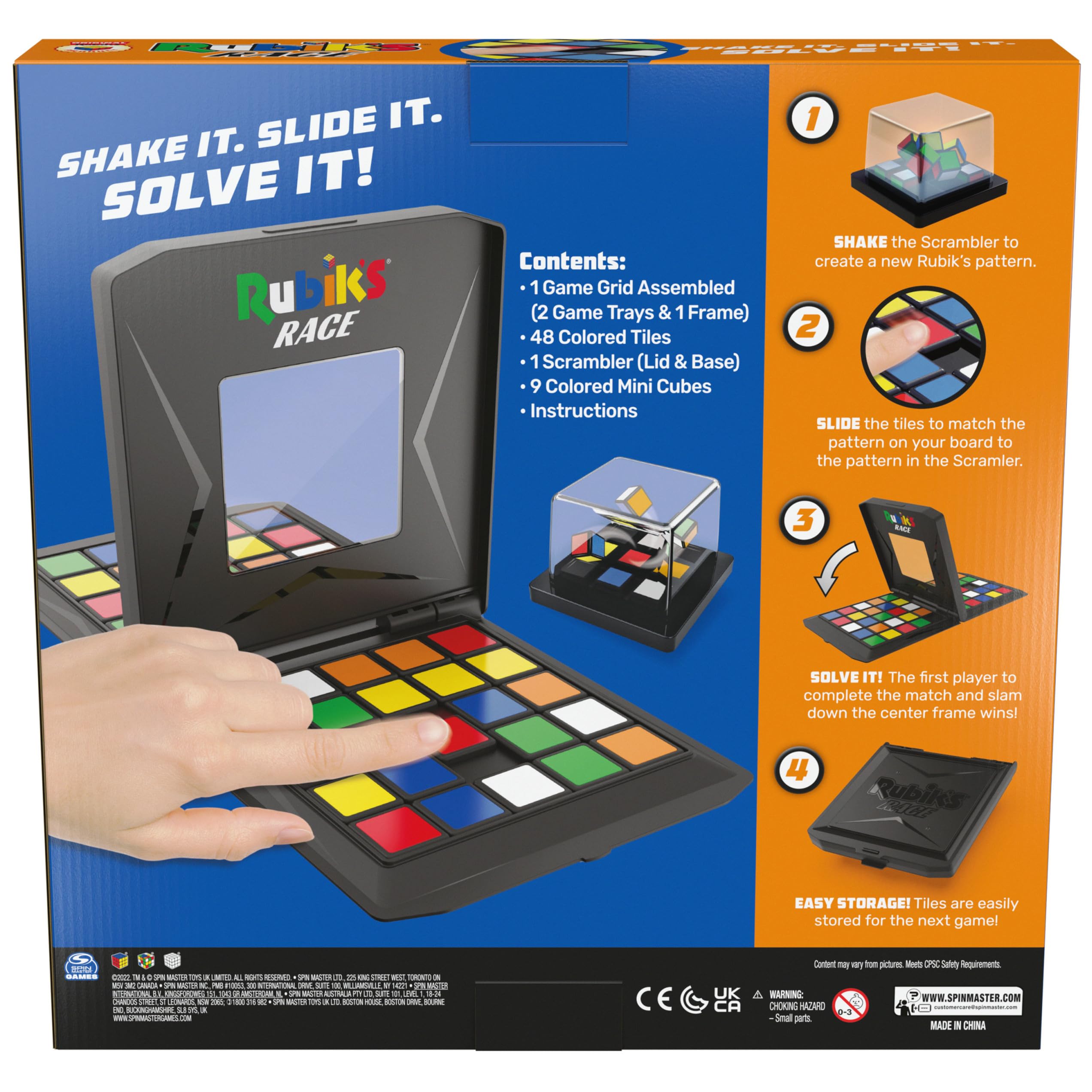 Foto 7 pulgar | Juego De Mesa Rubik's Race Classic Strategy Desde Hace Más De 7 Años - Venta Internacional.