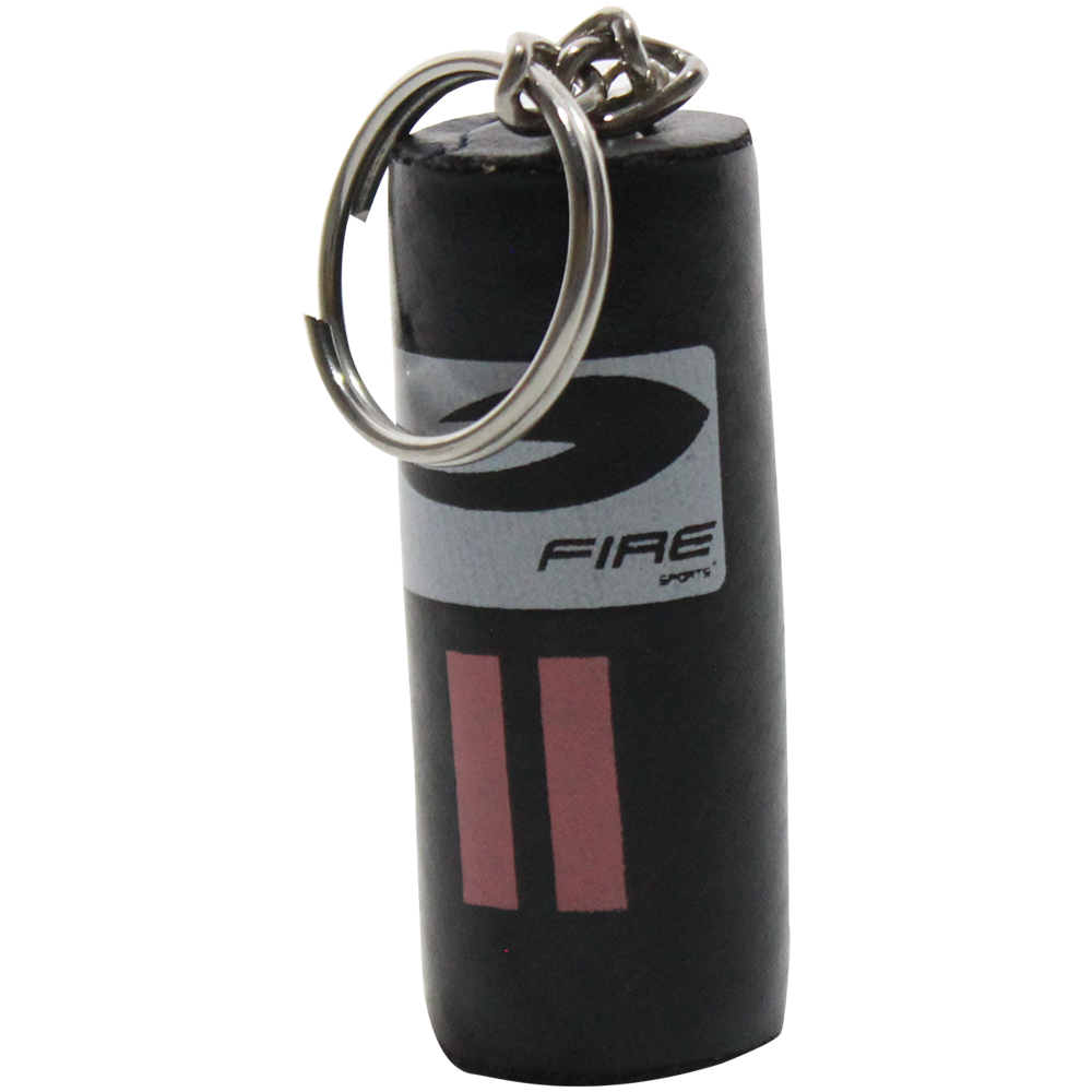 Paquete de 3 pz Llavero Souvenir Costalito Mini Fire Sports color Negro