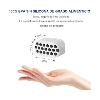 Foto 2 | Ejercitador Masticable de Mentón Eo Safe Imports ESI-16985 10 Piezas
