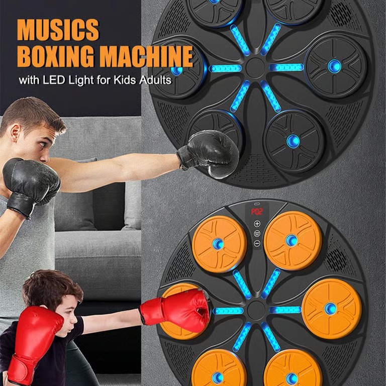 Foto 5 pulgar | Máquina De Boxeo Musical Bluetooth Con 1 Par De Guantes