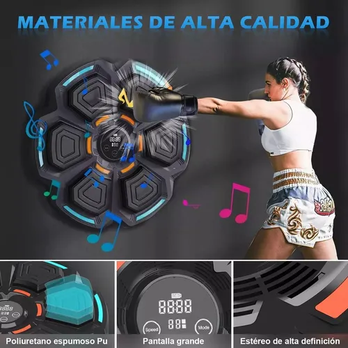 Foto 3 pulgar | Máquina Electrónica De Boxeo Musical Con 2 Pares De Guantes