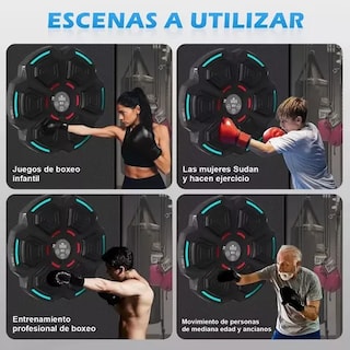 Foto 4 | Máquina Electrónica De Boxeo Musical Con 2 Pares De Guantes