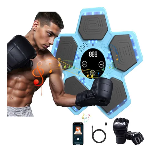 Foto 2 pulgar | Costal Boxeo Colgante Con Bluetooth Maquina De Box Música