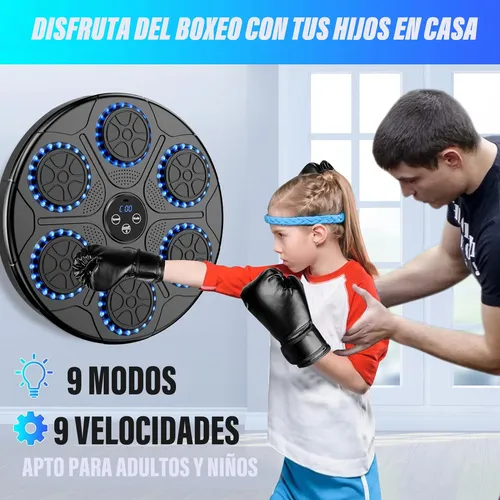 Foto 3 pulgar | Máquina De Boxeo Música Con Pantalla Digital Modo Ajustable