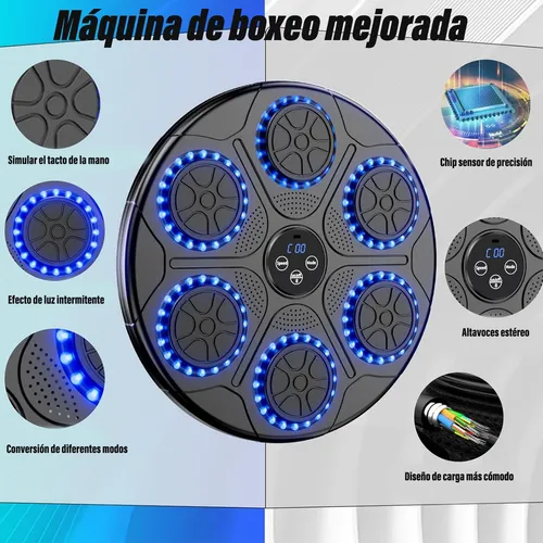 Foto 4 pulgar | Máquina De Boxeo Música Con Pantalla Digital Modo Ajustable