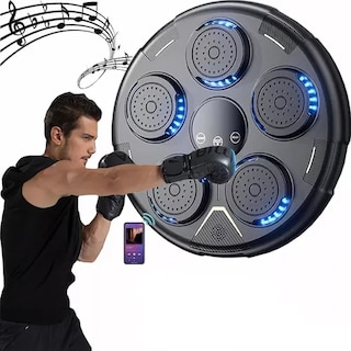 Foto 3 | Máquina de Boxeo con Música Bluetooth y Pantalla Digital