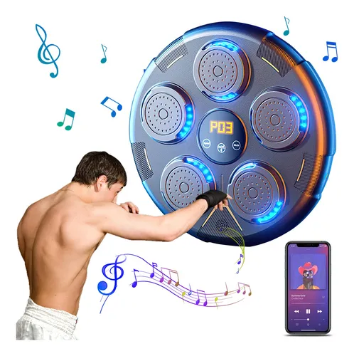 Foto 5 pulgar | Máquina de Boxeo con Música Bluetooth y Pantalla Digital