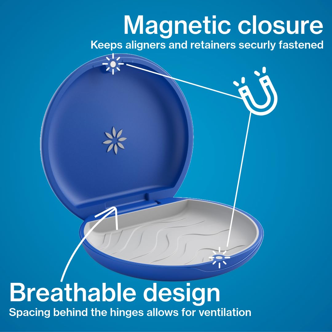 Foto 4 | Estuche Alineador Y De Retención Invisalign Royal Blue - Venta Internacional.