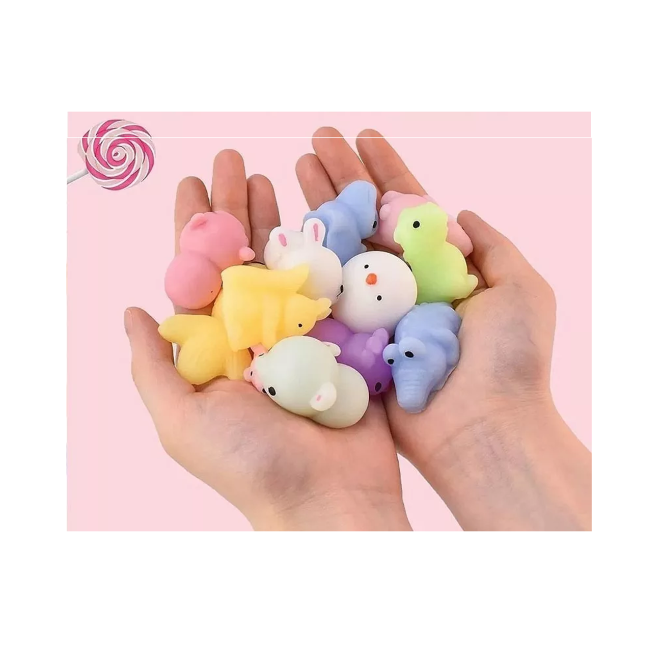 Foto 4 pulgar | Juguetes BELUG Squishy Kawaii Antiestres 30 PZAS