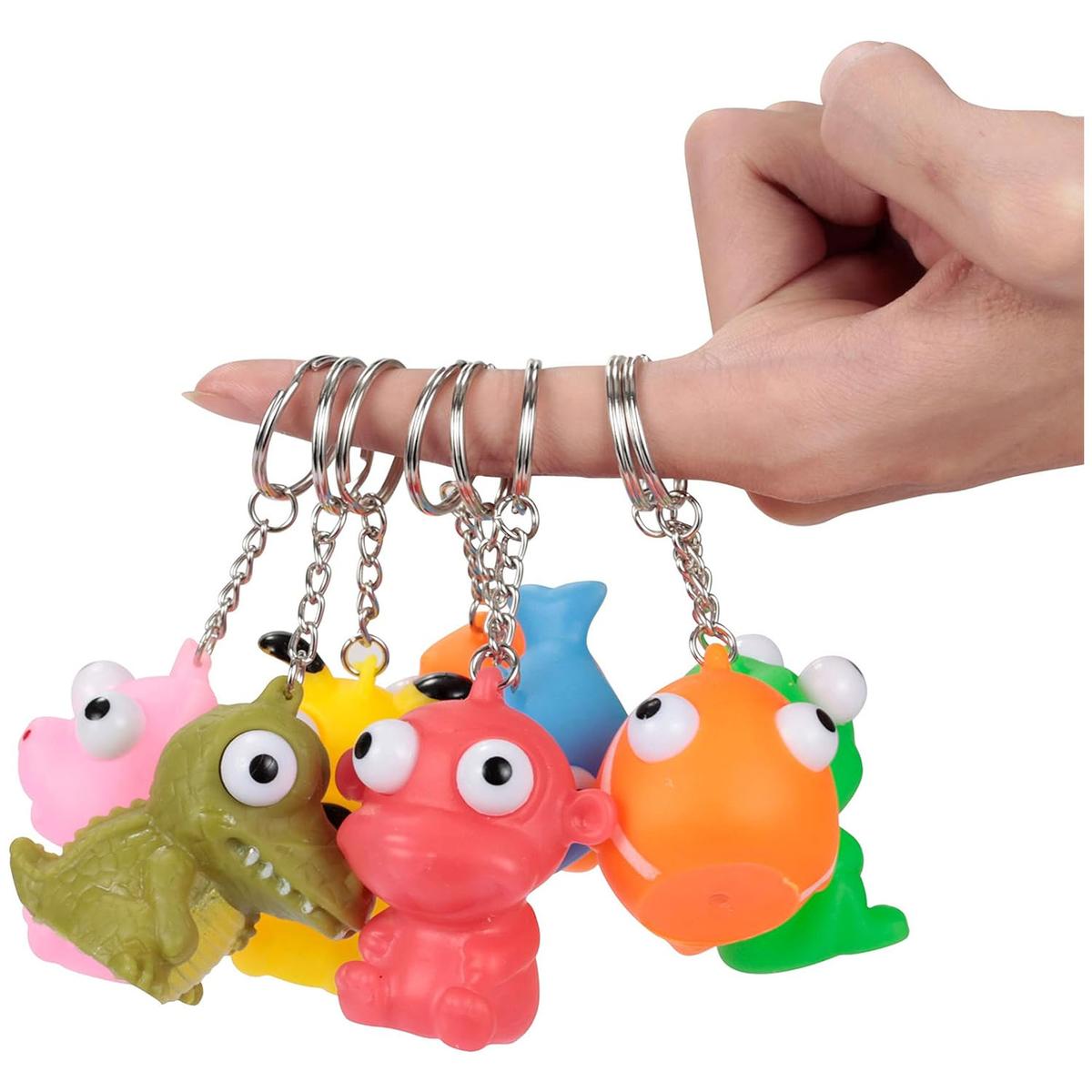 Foto 4 pulgar | Llaveros de Animales SmileFun Mxkrg-003 Multicolor 12 Pieza