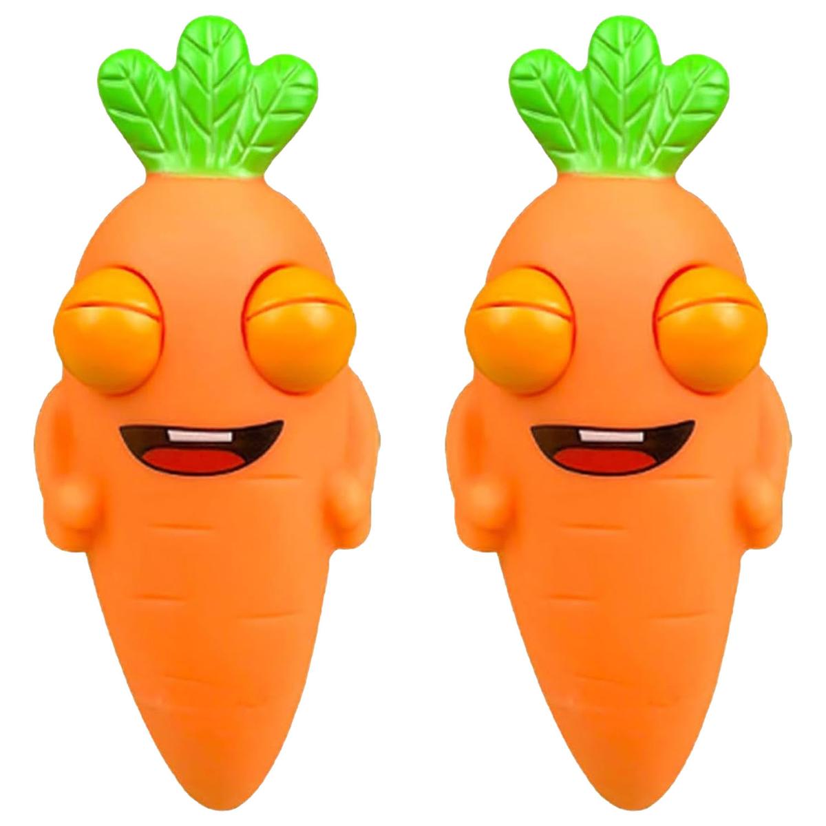 Ojos Saltones Antiestrés Smilefun Mxpcw-002 2 Piezas Naranja