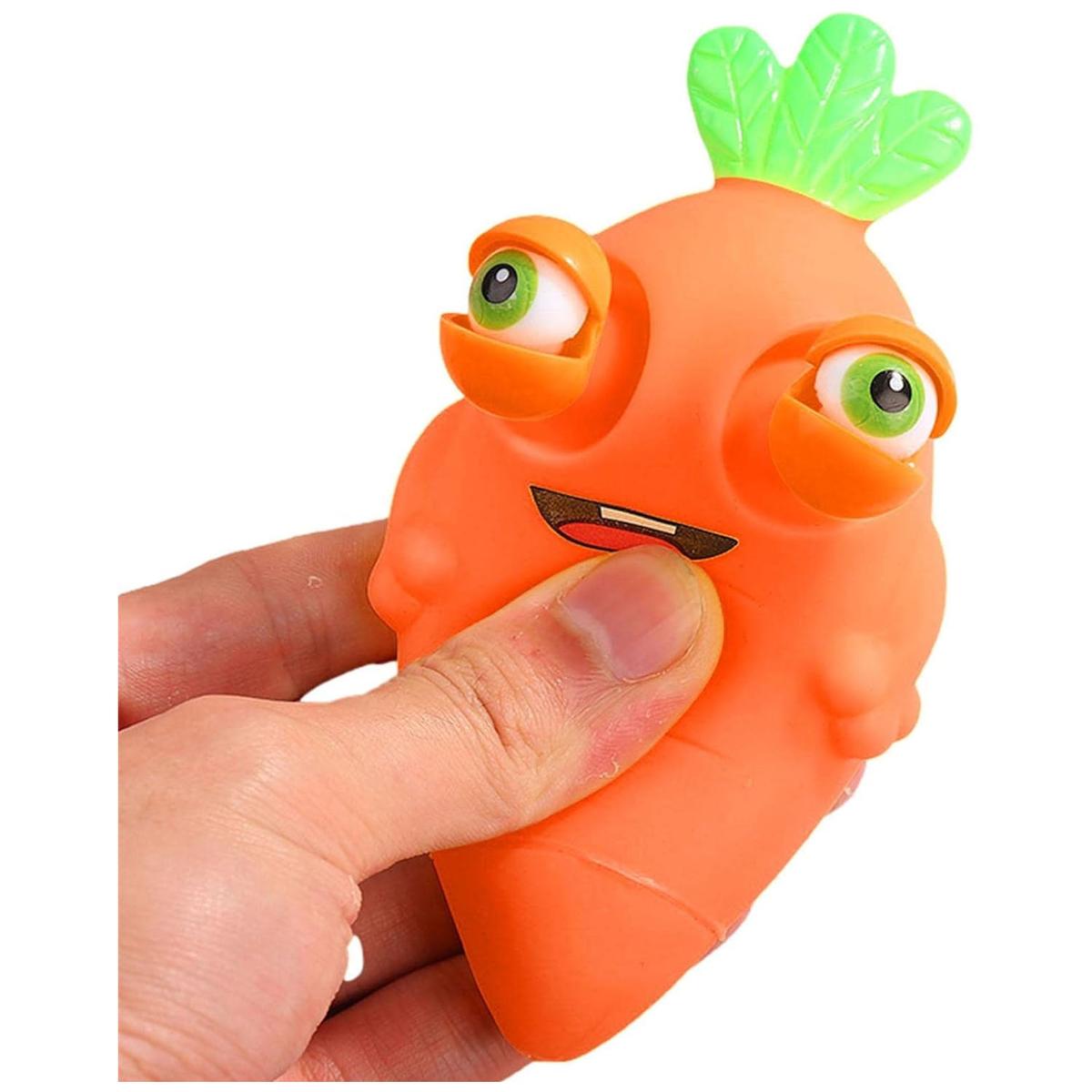 Foto 4 pulgar | Ojos Saltones Antiestrés Smilefun Mxpcw-002 2 Piezas Naranja