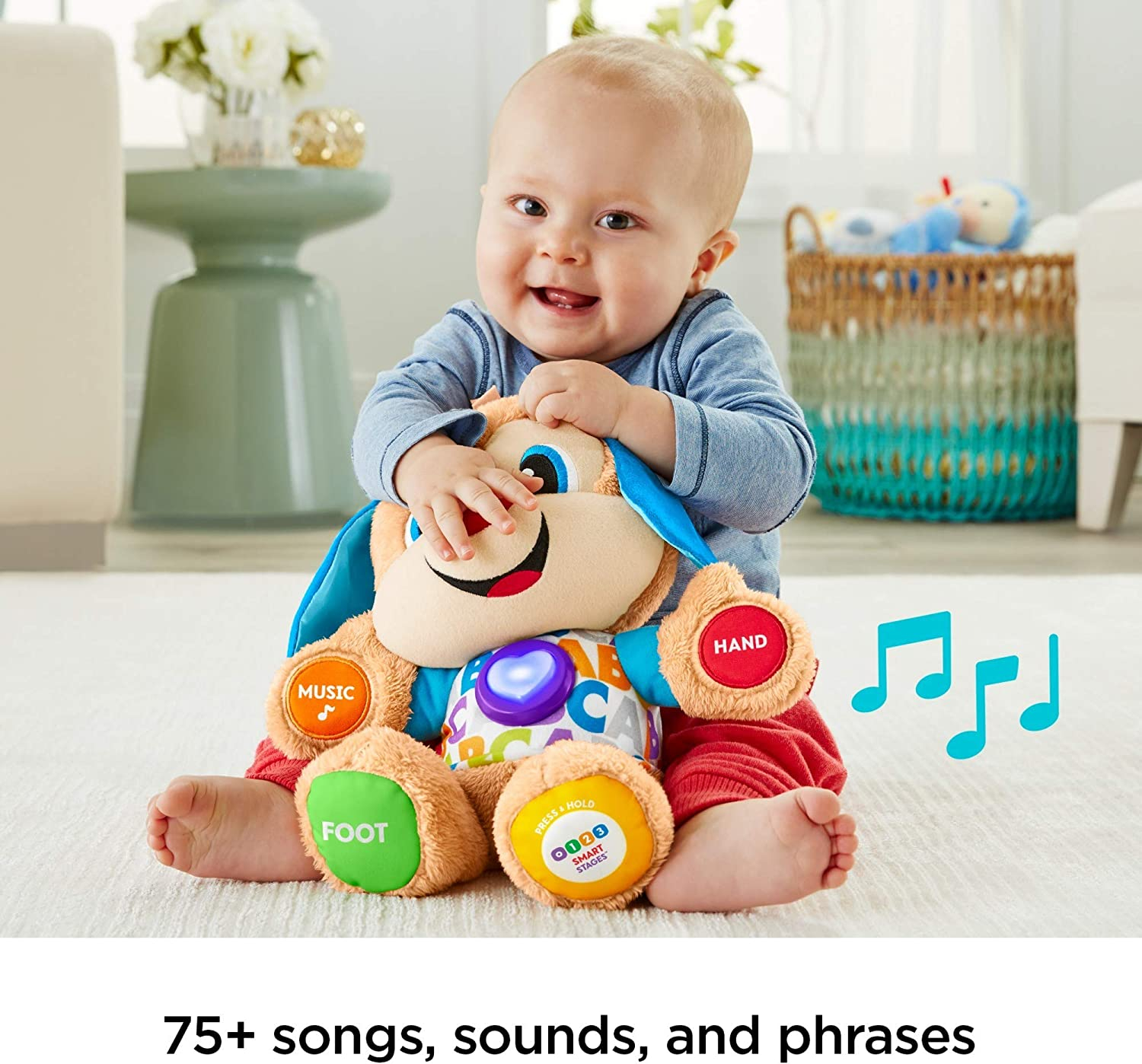 Foto 6 pulgar | Venta Internacional - Cachorro Inteligente Fisher-price Laugh & Learn