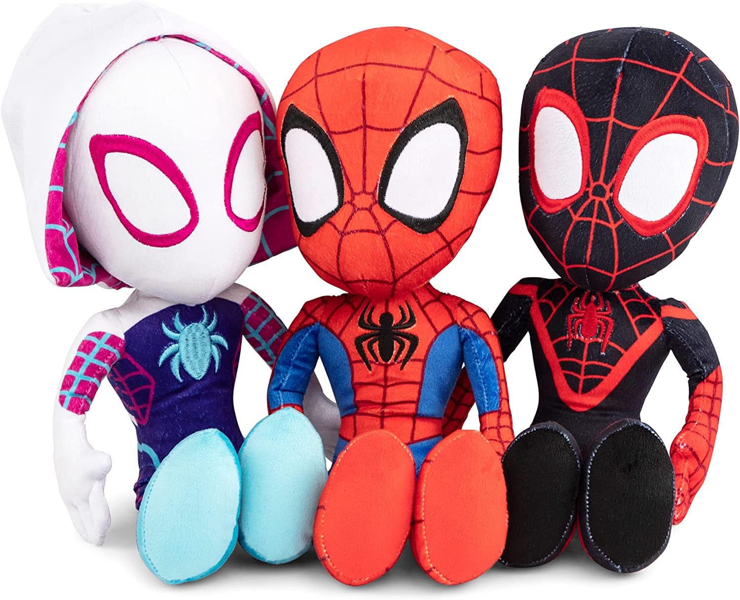 Foto 4 pulgar | Venta Internacional-Peluches Jazwares Spidey and His Amazing Friends 3 Piezas