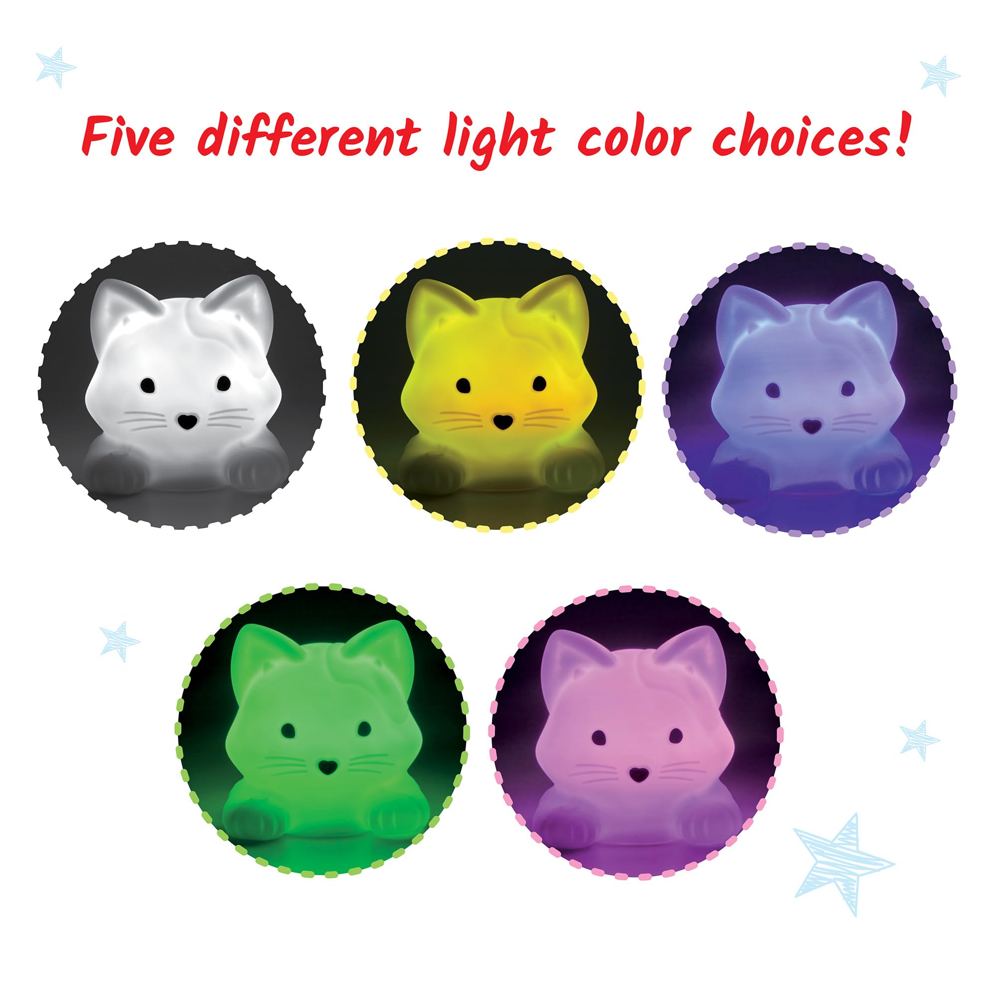 Foto 4 | Lámpara De Respiración Calming Kitty Hand2mind Luna Para Niños - Venta Internacional.