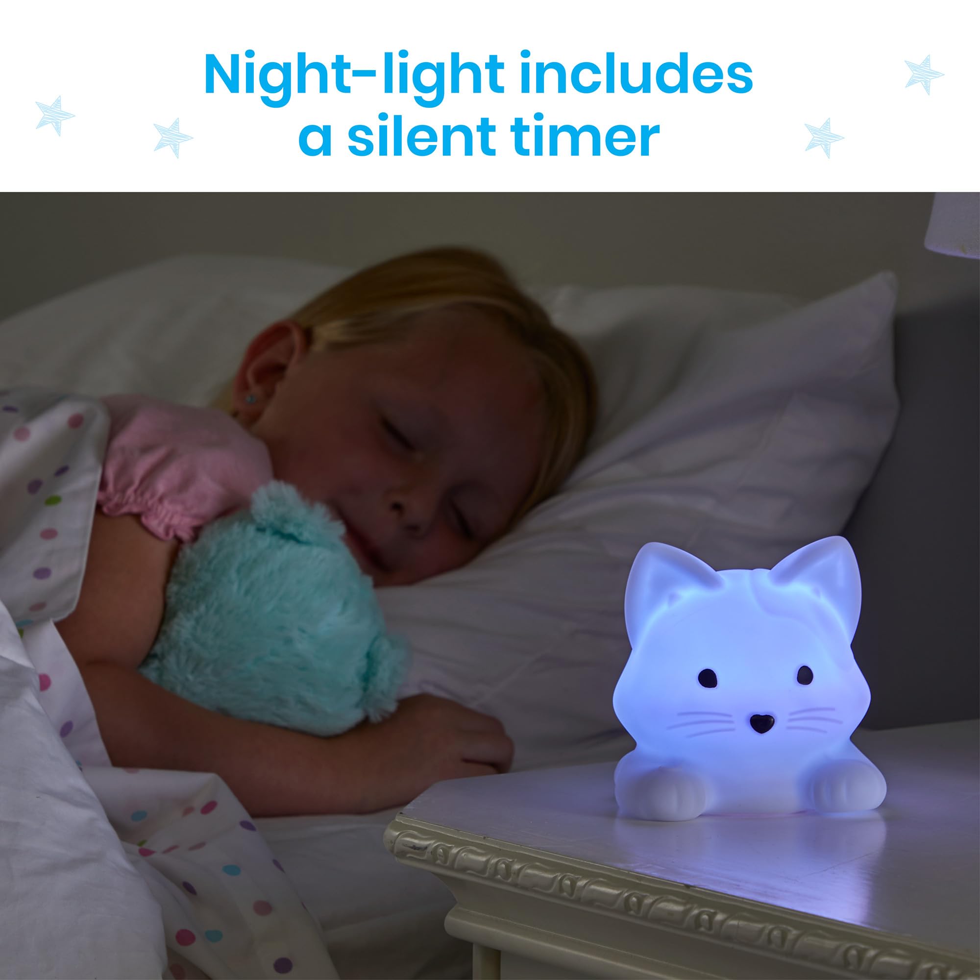 Foto 7 pulgar | Lámpara De Respiración Calming Kitty Hand2mind Luna Para Niños - Venta Internacional.
