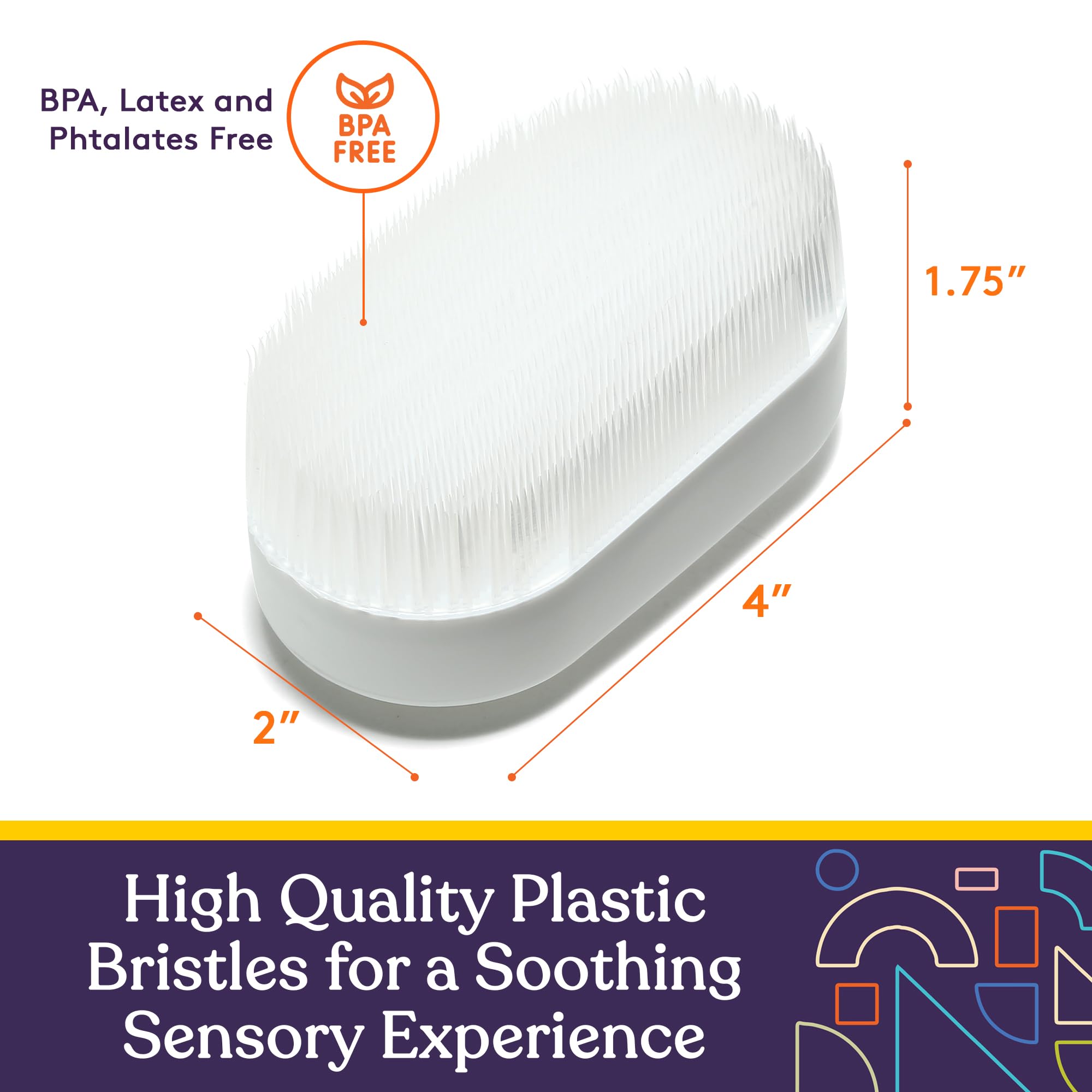 Foto 5 pulgar | Sensory Brush Special Supplies Therapressure Therapy, Paquete De 2 - Venta Internacional.