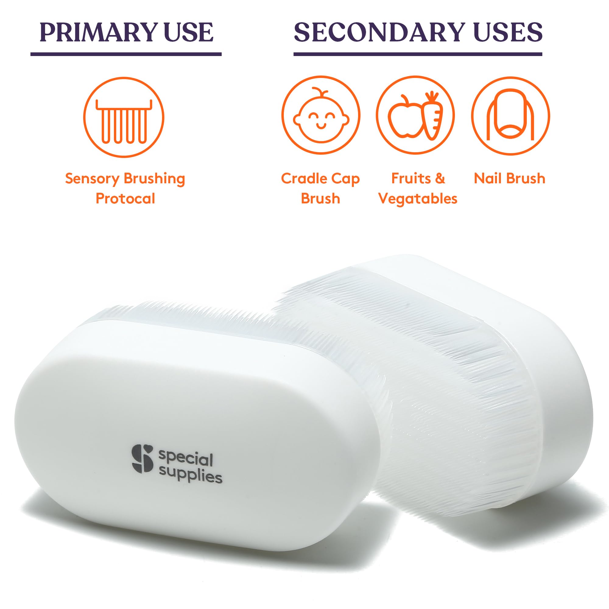 Foto 6 pulgar | Sensory Brush Special Supplies Therapressure Therapy, Paquete De 2 - Venta Internacional.