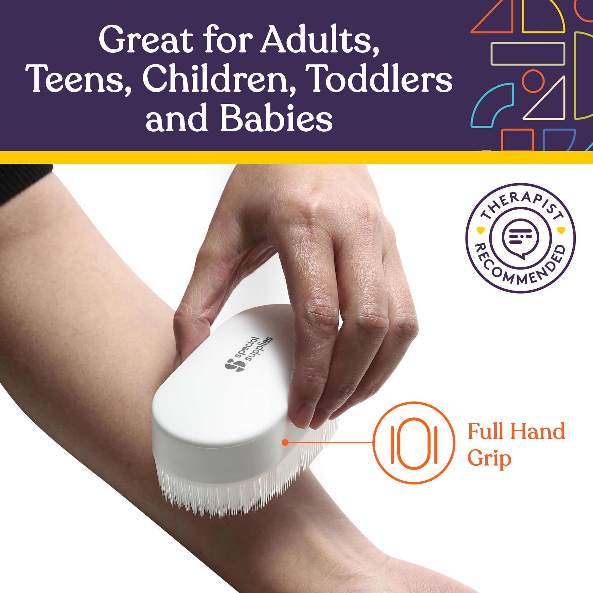 Foto 7 pulgar | Sensory Brush Special Supplies Therapressure Therapy, Paquete De 2 - Venta Internacional.