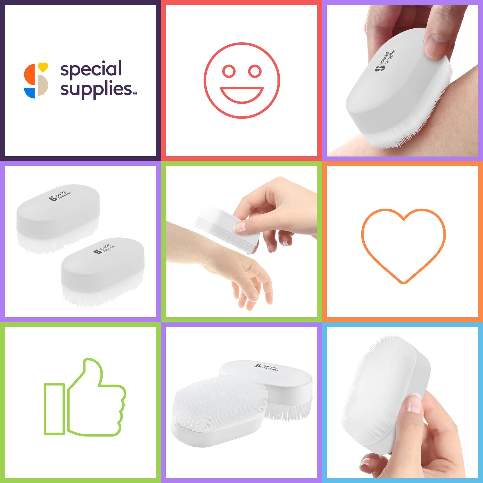 Foto 8 pulgar | Sensory Brush Special Supplies Therapressure Therapy, Paquete De 2 - Venta Internacional.