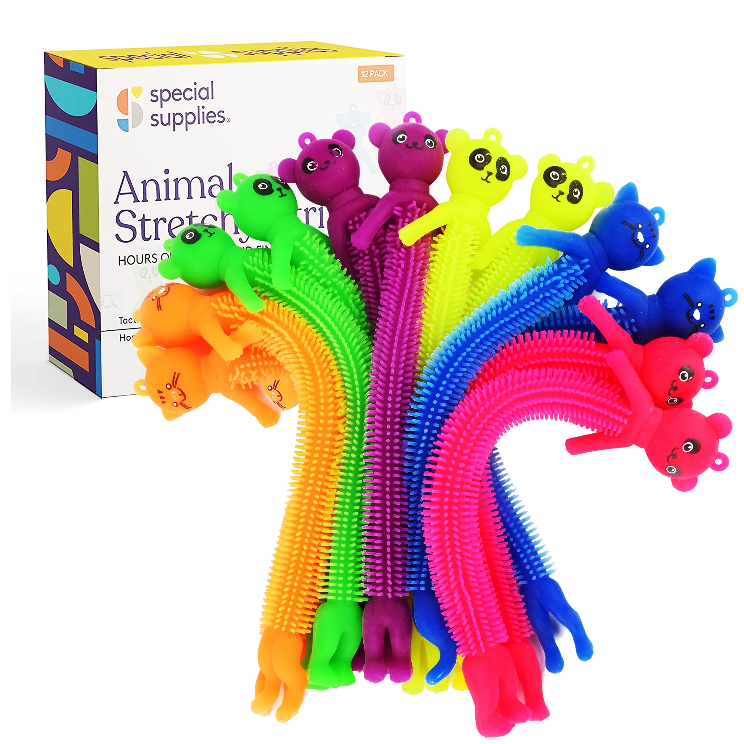 Foto 2 pulgar | Juego De 12 Cuerdas Elásticas Sensory Toy Special Supplies Para Animales - Venta Internacional.