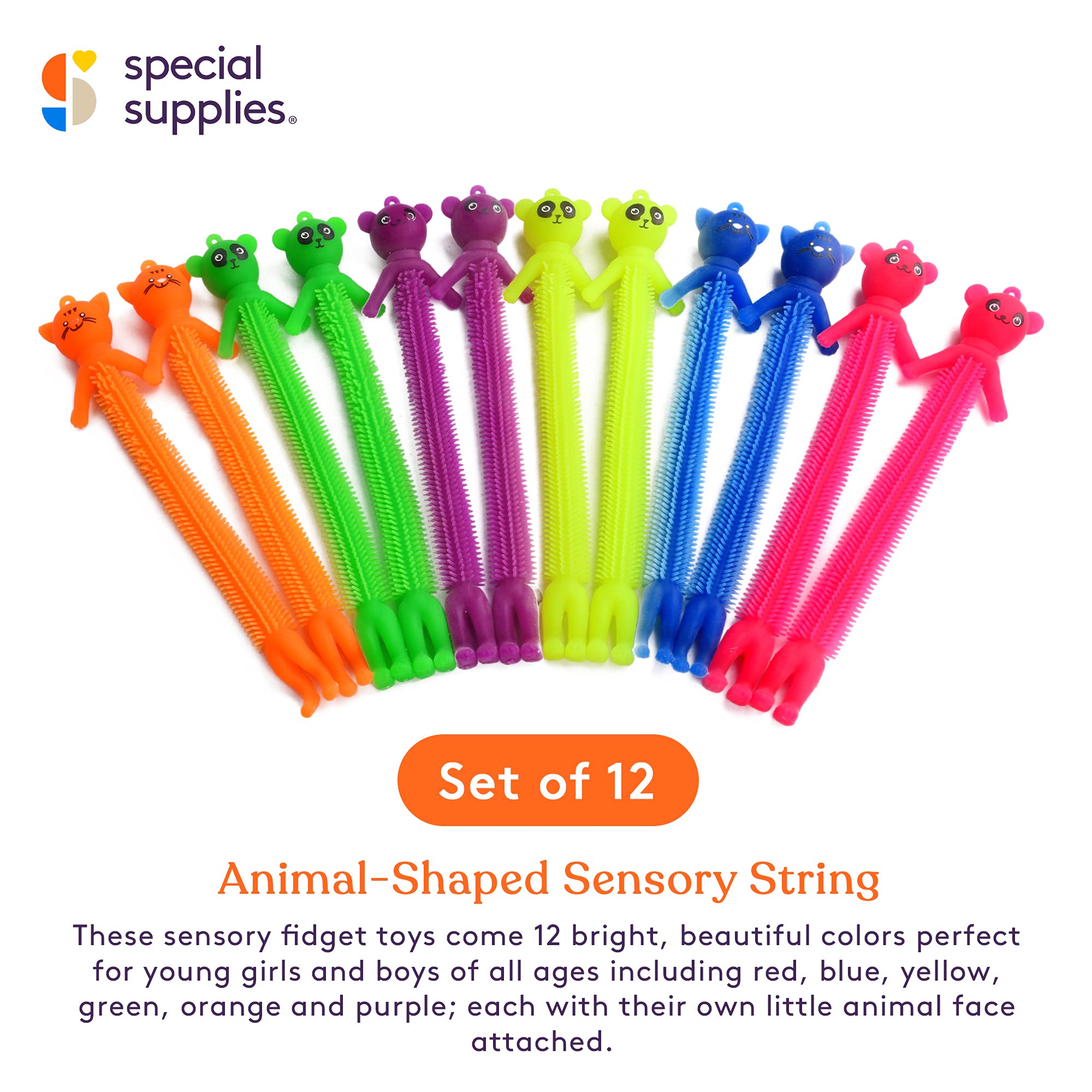 Foto 3 pulgar | Juego De 12 Cuerdas Elásticas Sensory Toy Special Supplies Para Animales - Venta Internacional.