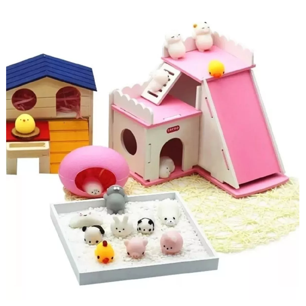 Foto 5 pulgar | 40 Escuichi Squishy Barato Kawaii Antiestres Mochi Juguete