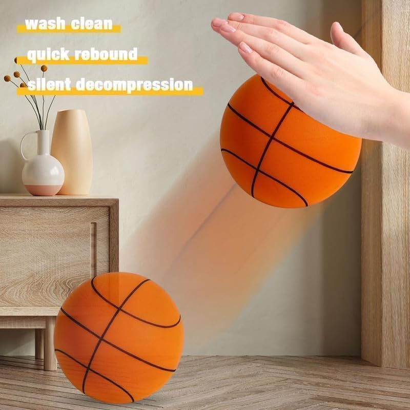 Foto 4 | Baloncesto Espuma Silent Dribble Dream Upgrade 2025 Naranja - Venta Internacional