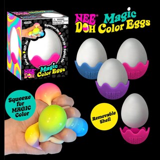 Foto 2 | Juguete Squishy Schylling Needoh Multicolor Paquete de 3 - Venta Internacional