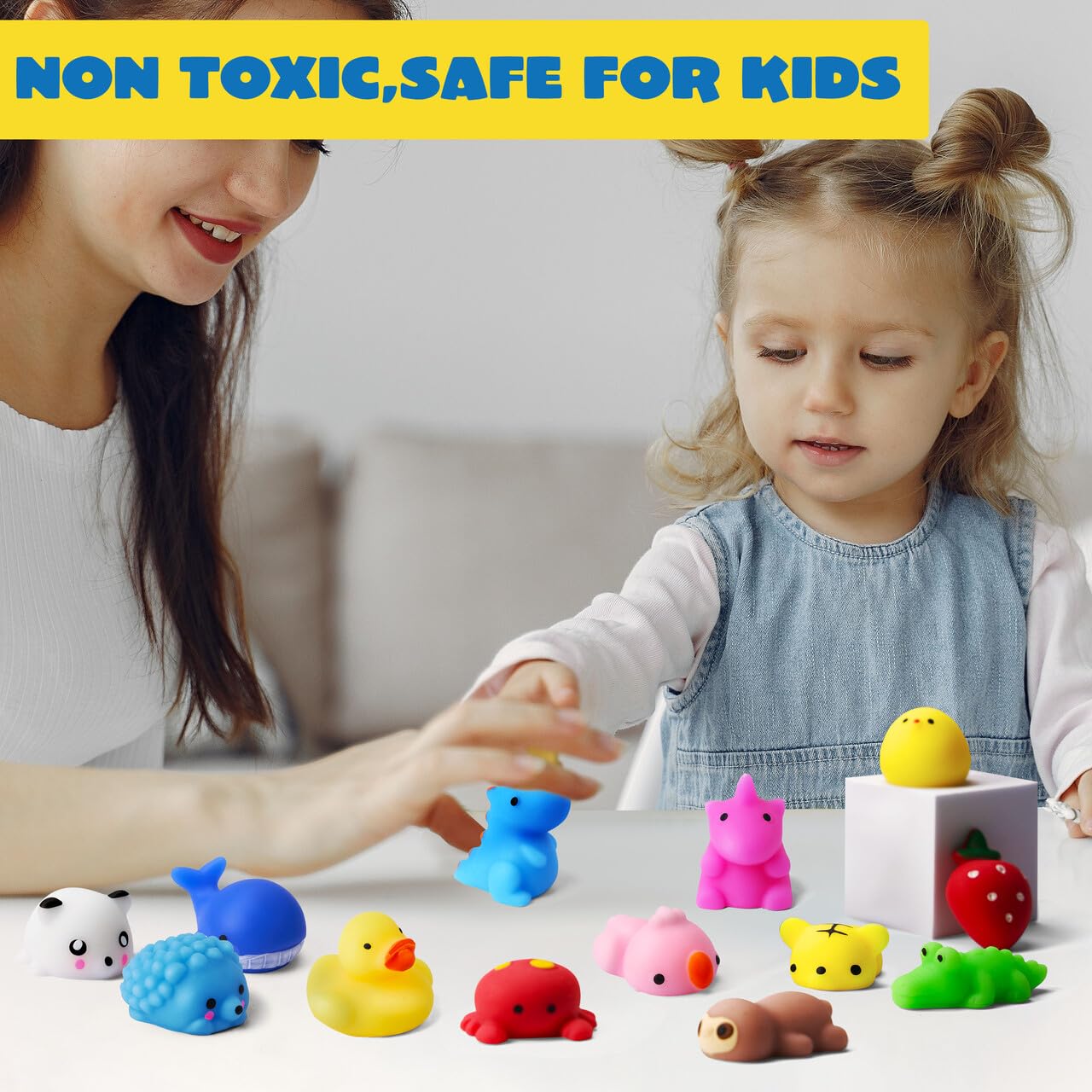 Foto 6 pulgar | Juego De Juguetes Mochi Squishy Joyin Random, Paquete De 25 Para Niños Con Caja - Venta Internacional.