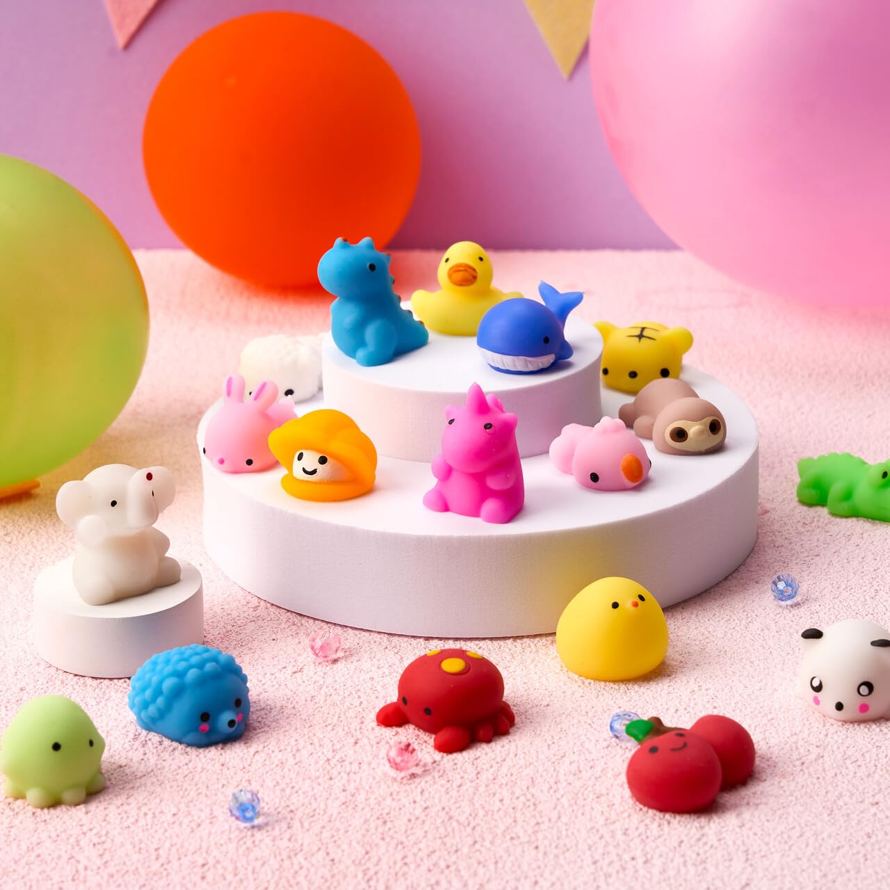 Foto 8 pulgar | Juego De Juguetes Mochi Squishy Joyin Random, Paquete De 25 Para Niños Con Caja - Venta Internacional.