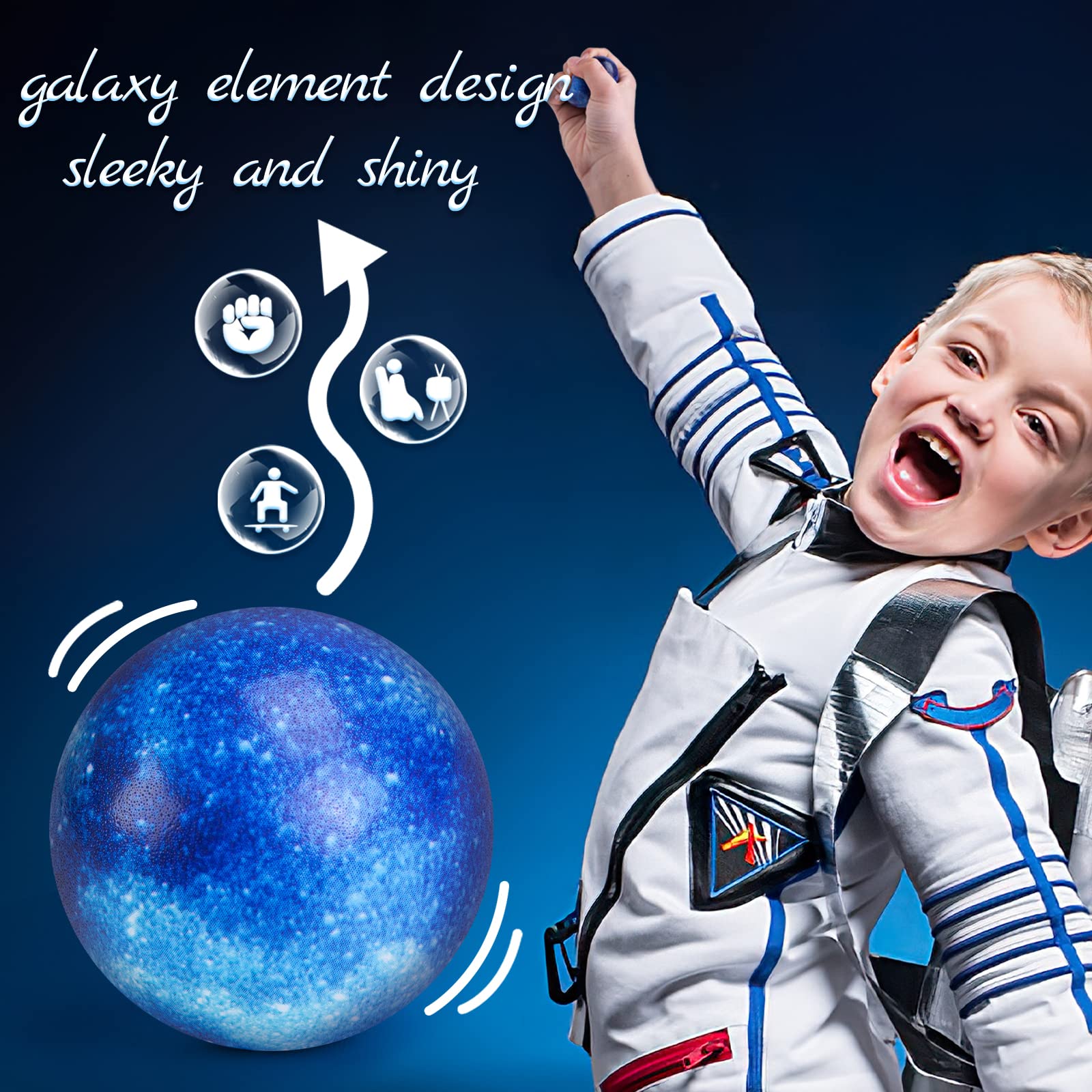 Foto 4 | Bolas de Espuma Stress Balls Lovestown Galaxy 5 cm 50 Piezas - Venta Internacional