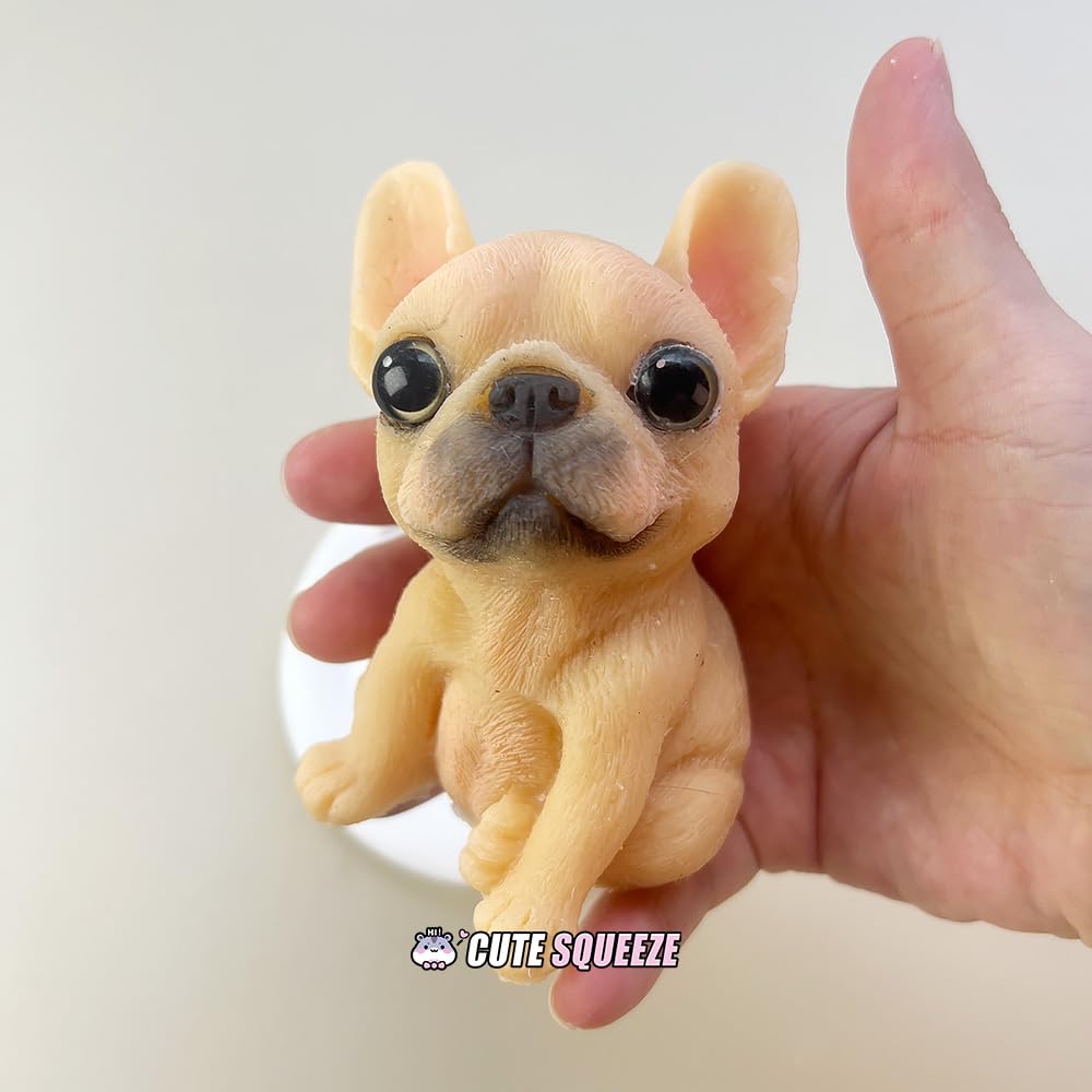 Foto 5 pulgar | Juguete Para Perros Squishy Taba French Bulldog De Silicona Para Niños Y Adultos - Venta Internacional.