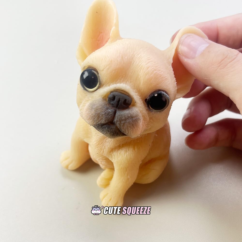 Foto 6 pulgar | Juguete Para Perros Squishy Taba French Bulldog De Silicona Para Niños Y Adultos - Venta Internacional.