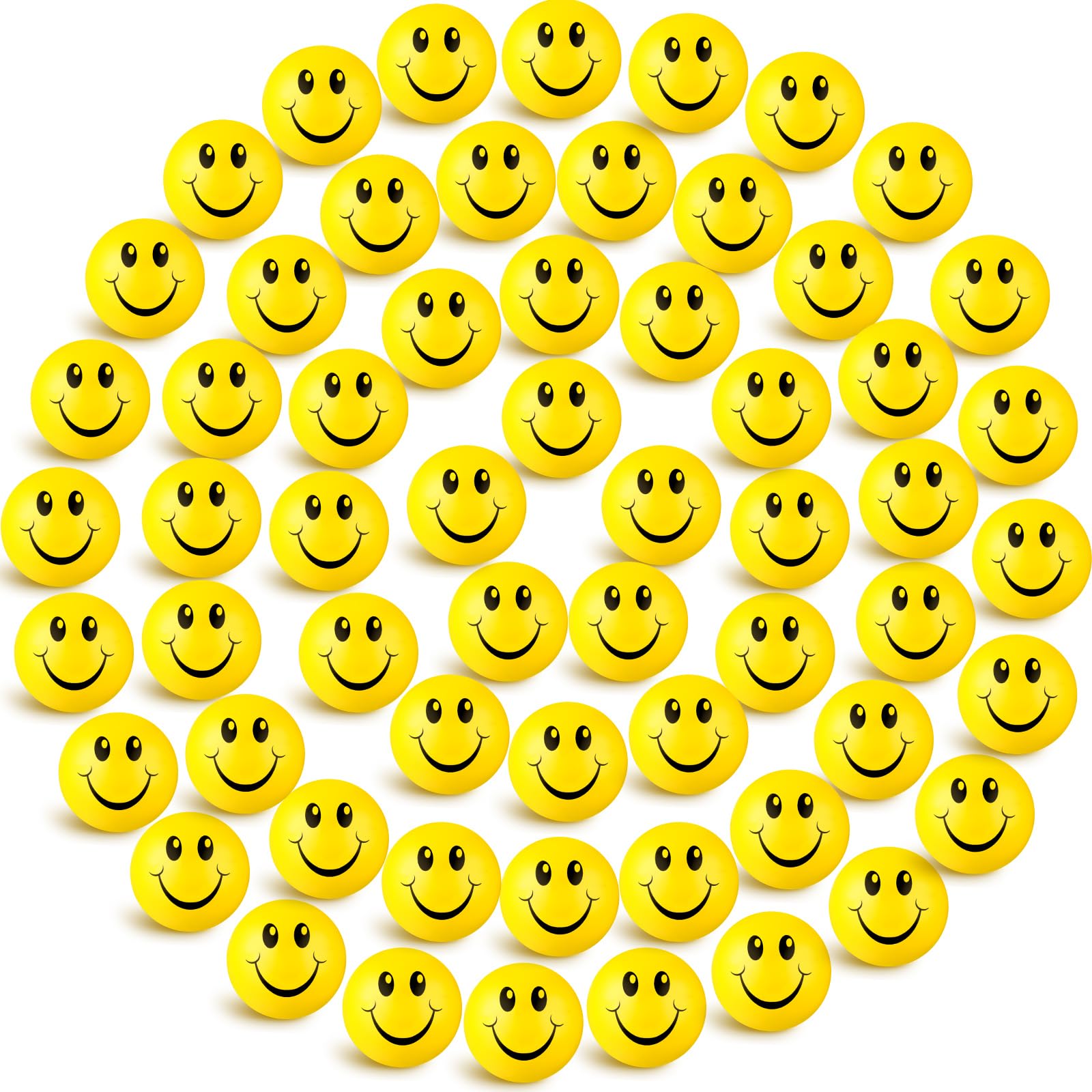 Foto 1 | Espuma Facial Skylety Mini Smile De Stress Balls, 3 Cm, 100 Unidades - Venta Internacional.