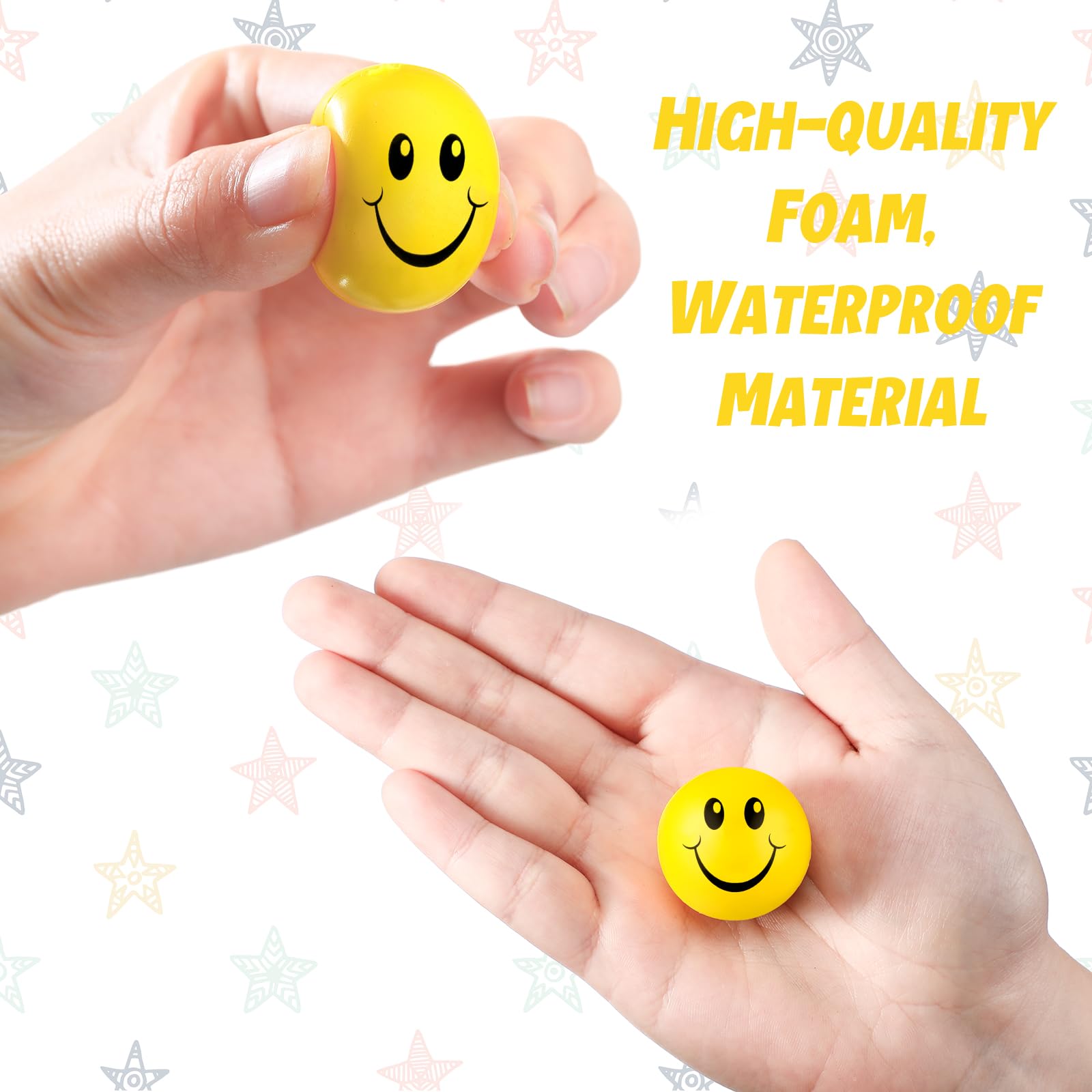 Foto 3 | Espuma Facial Skylety Mini Smile De Stress Balls, 3 Cm, 100 Unidades - Venta Internacional.