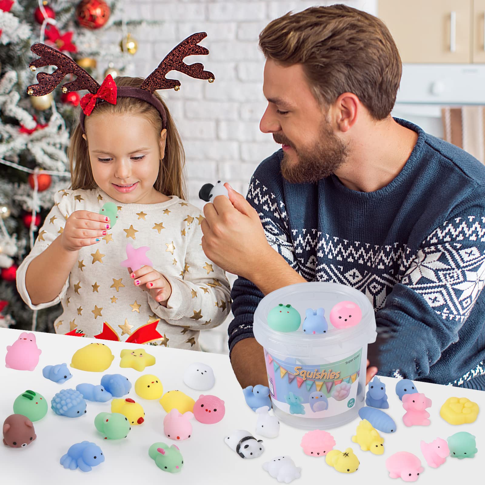 Foto 6 | Mochi Squishy Toys Twister.ck 30 Unidades Con Caja De Almacenamiento Para Niños Y Adultos - Venta Internacional.