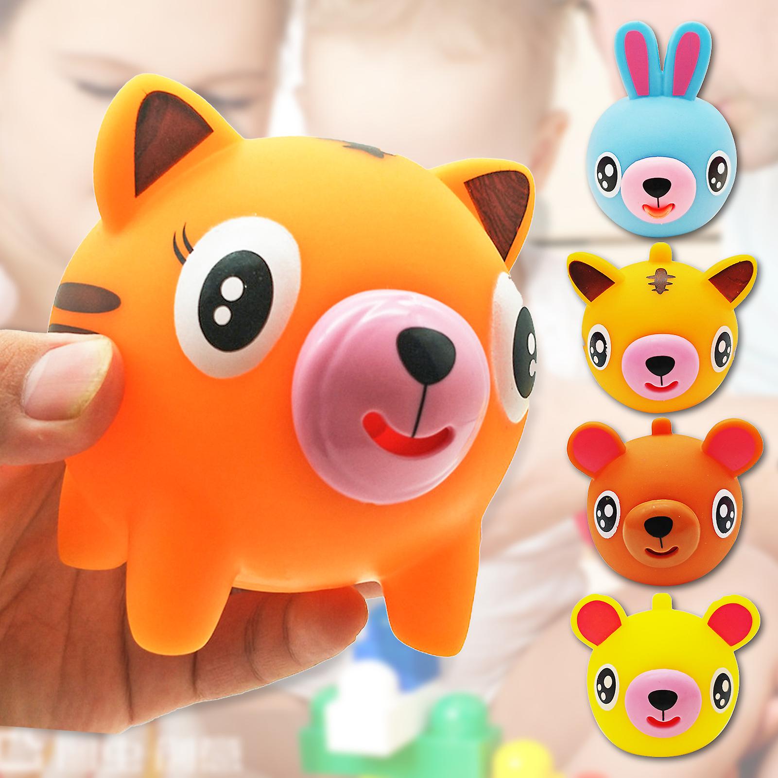 Foto 3 pulgar | Muñeca Vocal Squeeze Toy Con Forma De Animal, Lengua Hacia Fuera, 8 Cm - Venta Internacional.