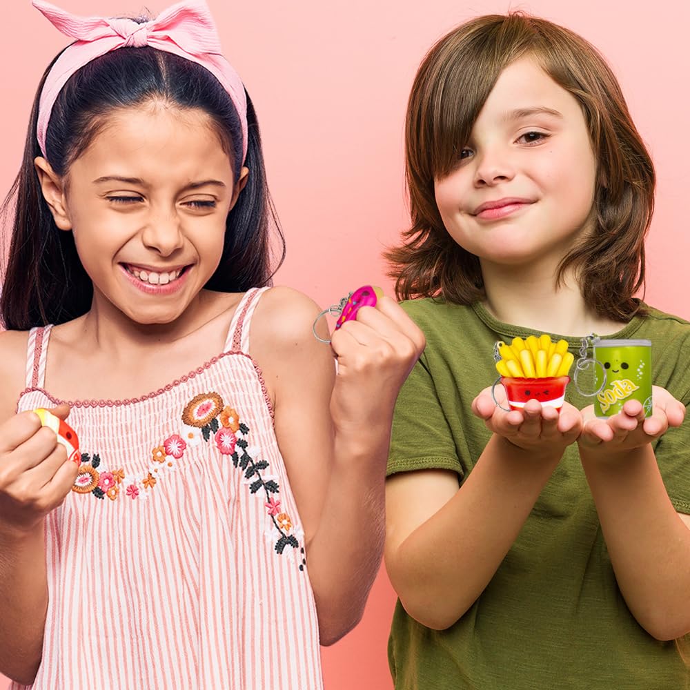 Foto 6 pulgar | Mini Set De 8 Juguetes De Comida Rápida Squish Artcreativity Para Niños - Venta Internacional.