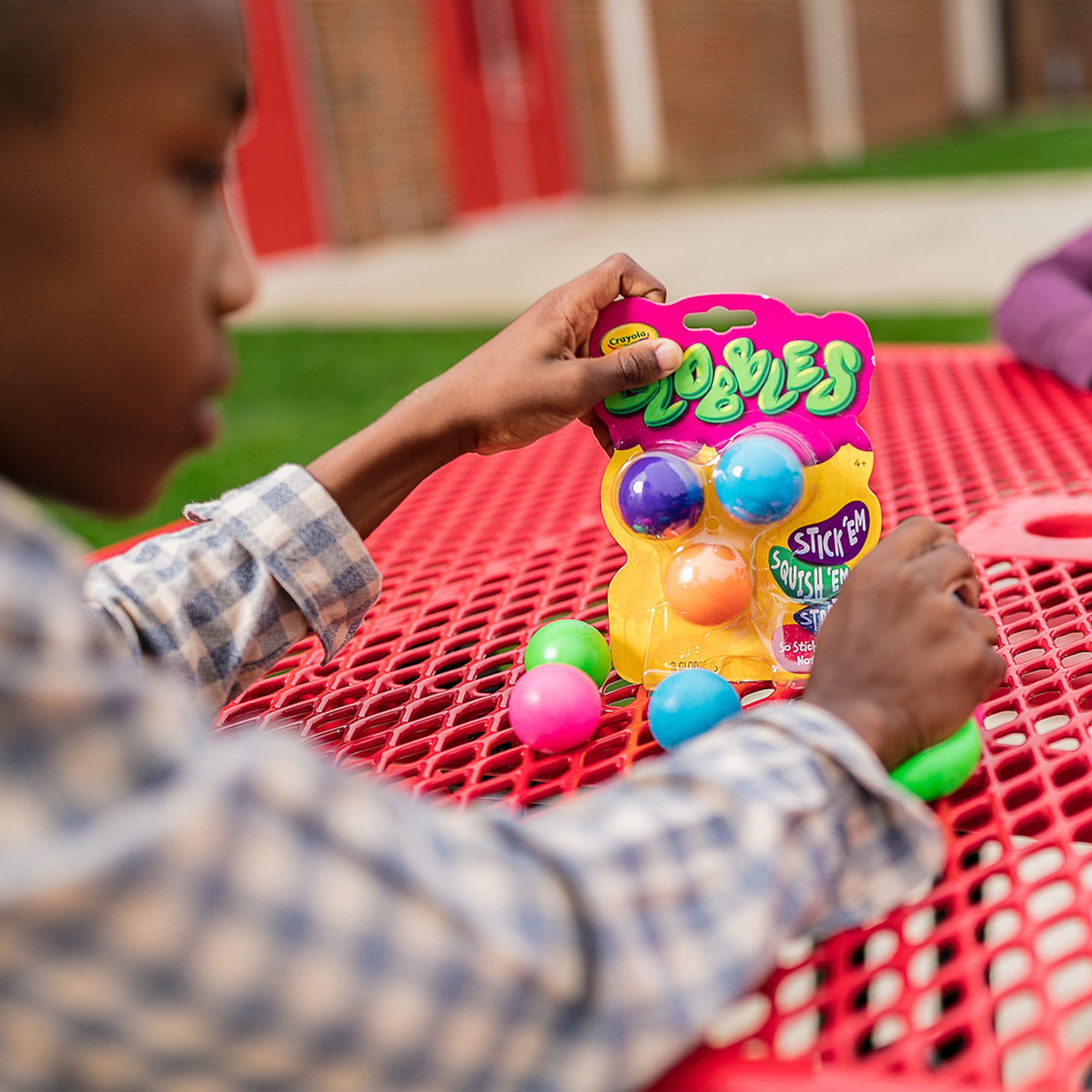 Foto 7 | Stress Balls Crayola Globbles, Paquete De 3 Colores Surtidos - Venta Internacional.