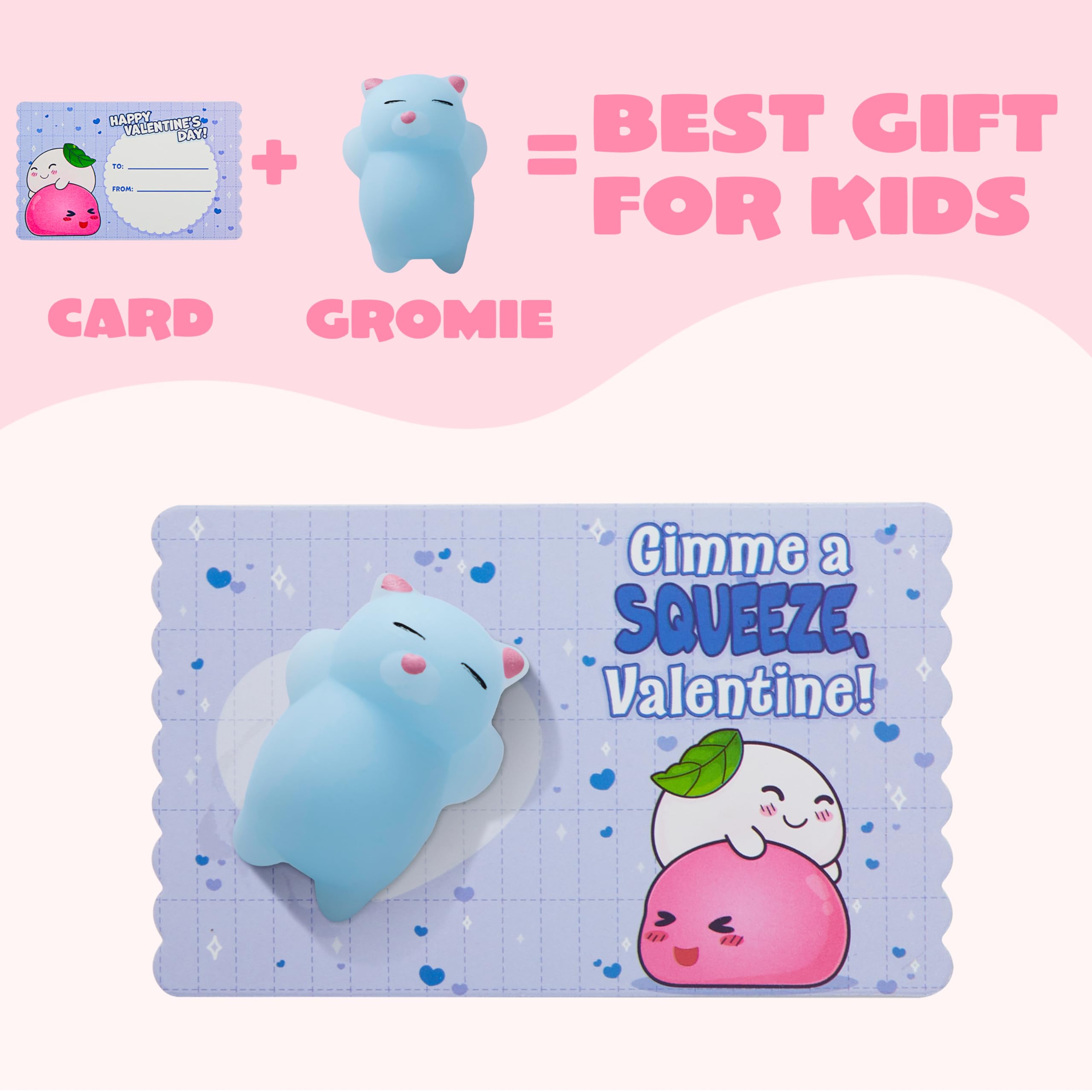Foto 6 pulgar | Tarjetas De Regalo + Mochi Squishy Toy Joyin Para El Día De San Valentín, Paquete De 28 - Venta Internacional.