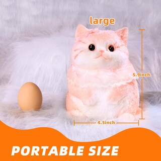 Foto 2 | Juguete Squishy Cat Fotn Big Taba Hecho A Mano Para Aliviar El Estrés, Rosa - Venta Internacional.