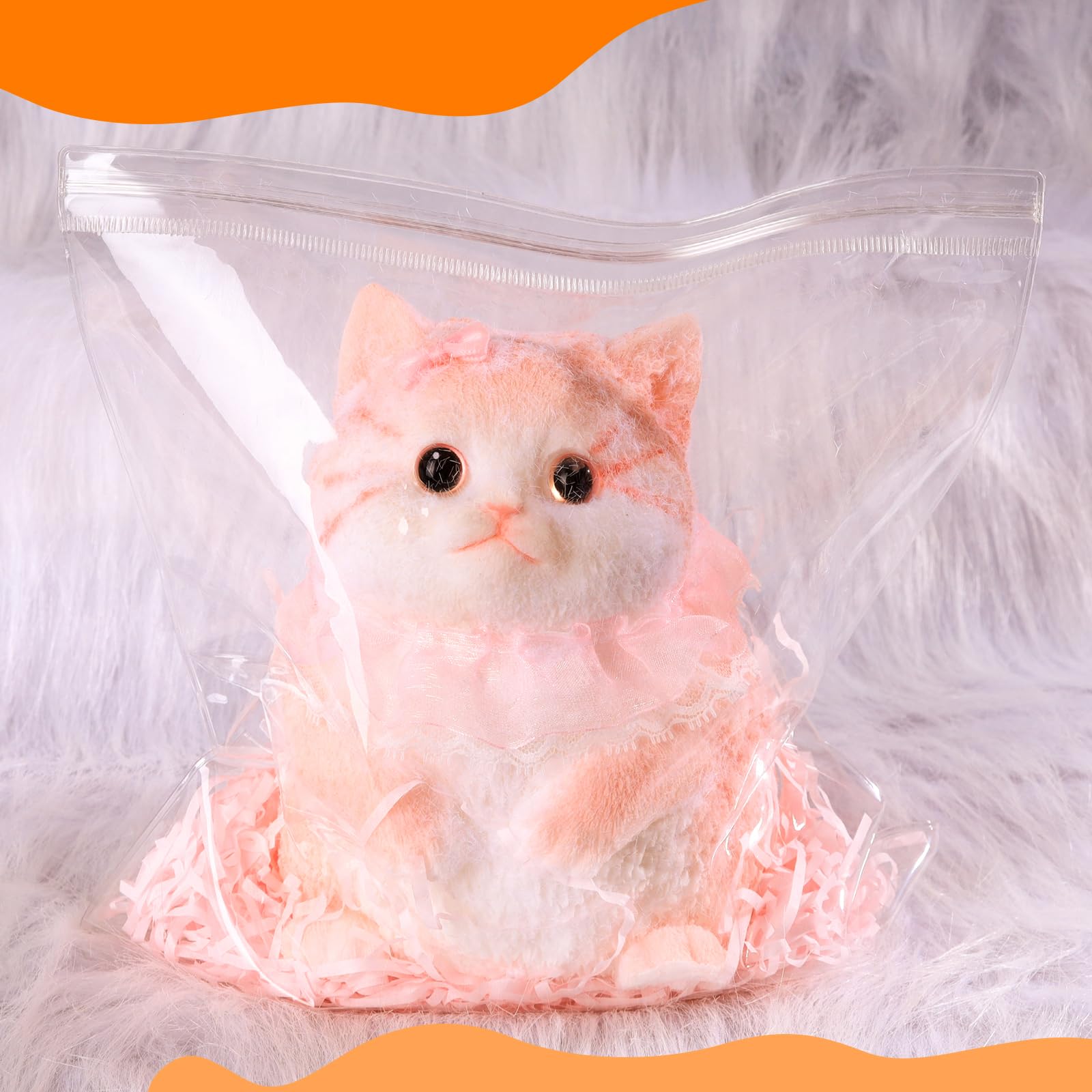 Foto 4 pulgar | Juguete Squishy Cat Fotn Big Taba Hecho A Mano Para Aliviar El Estrés, Rosa - Venta Internacional.