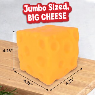 Foto 4 | Juguete Squeeze Cheese Giggle Zone Con Forma De Bloque Blando Extra Grande - Venta Internacional.