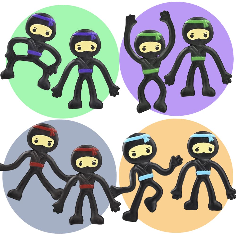 Foto 5 pulgar | Set De 48 Minininjas Doblables Artcreativity De Ninjas Ninjas De Ninjas De Ninja - Venta Internacional.