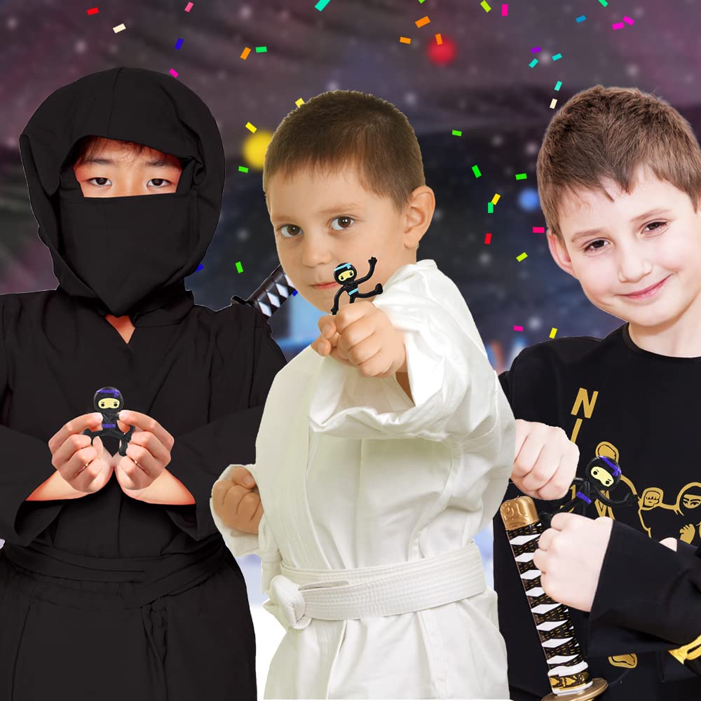 Foto 7 pulgar | Set De 48 Minininjas Doblables Artcreativity De Ninjas Ninjas De Ninjas De Ninja - Venta Internacional.