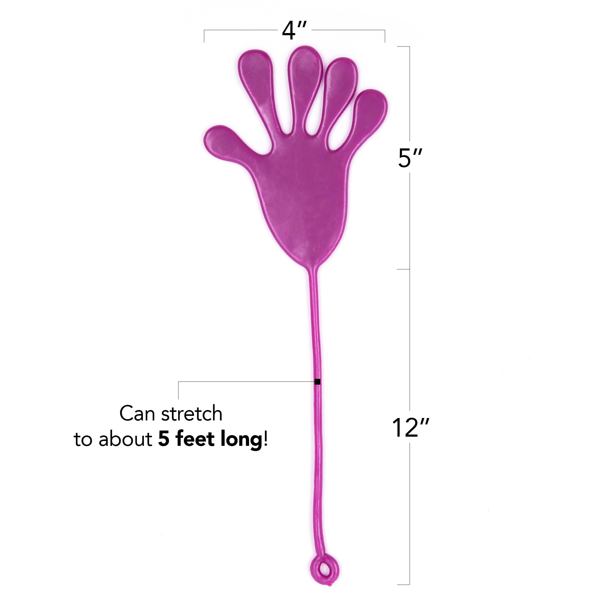 Foto 5 pulgar | Sticky Hands Artcreativity Giant, 30 Cm, Para Niños, Paquete De 4 Colores - Venta Internacional.