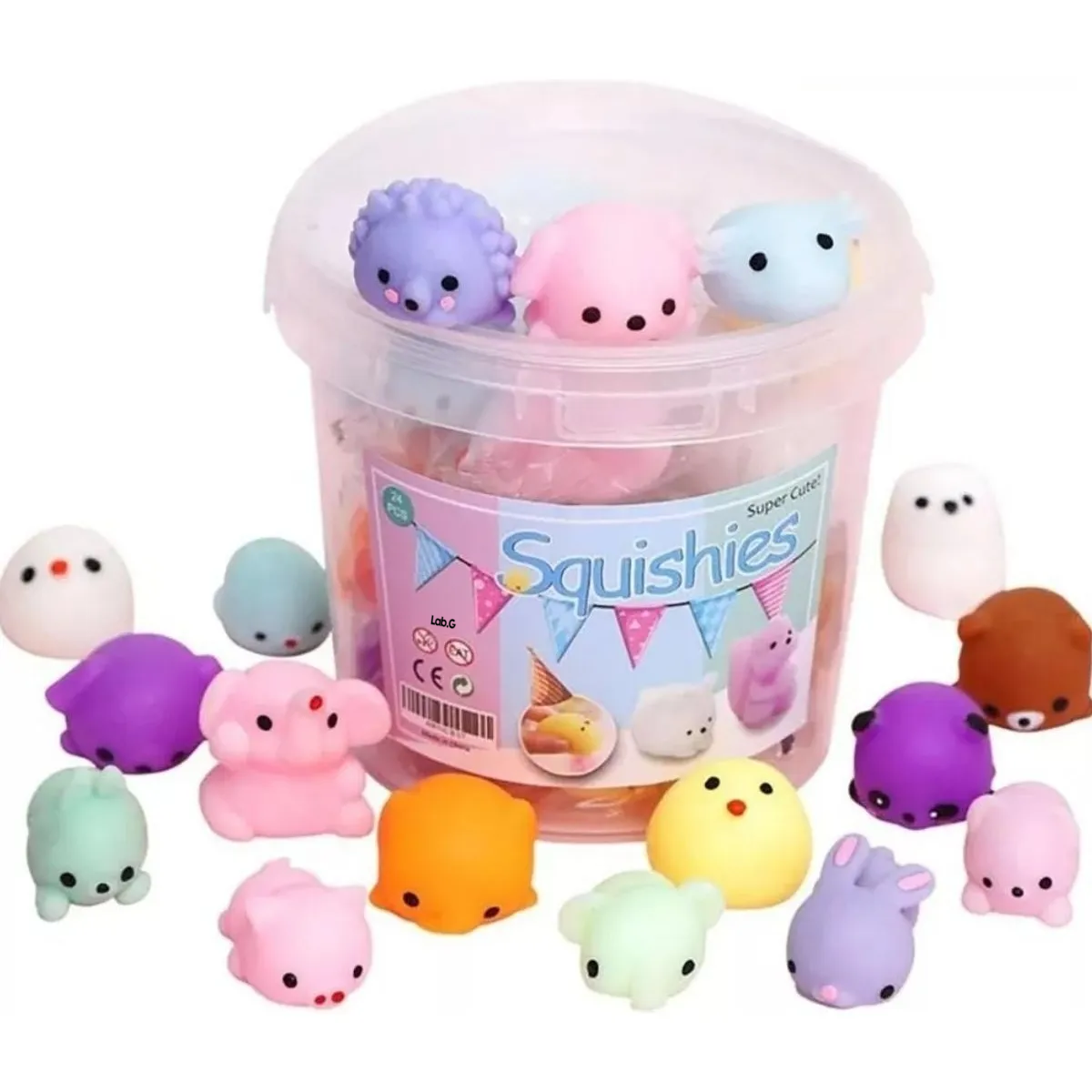 Foto 1 | Juguete Escuichi Squishy Barato Antiestres Lab.g Multicolor