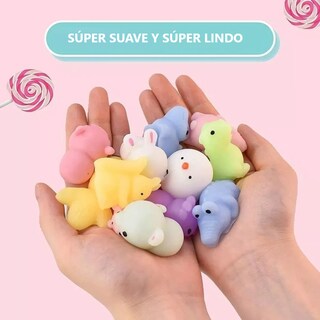 Foto 4 | Juguete Escuichi Squishy Barato Antiestres Lab.g Multicolor